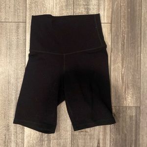 black biker shorts